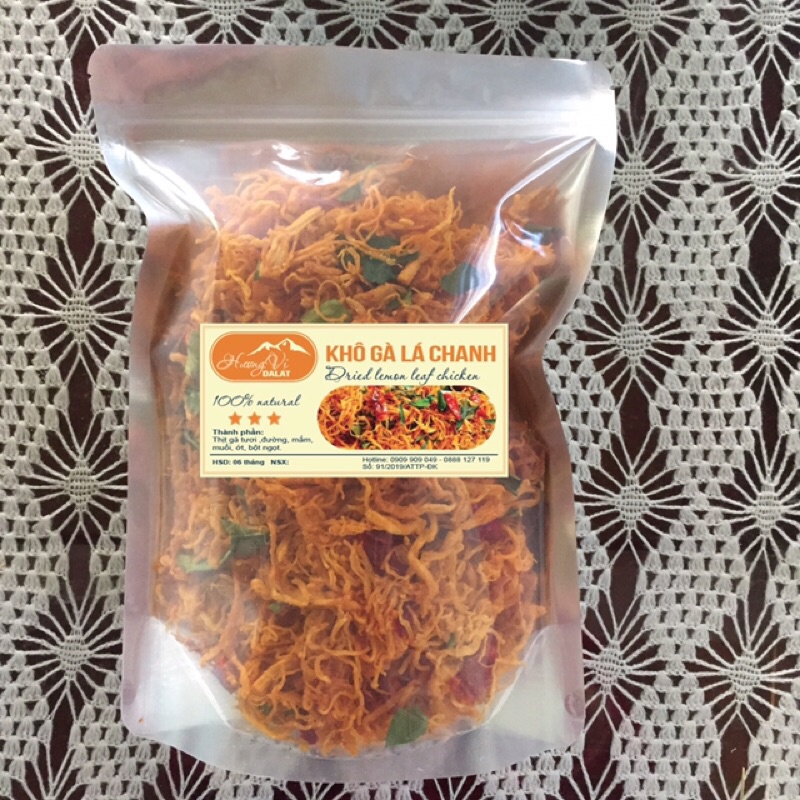 500G Khô gà lá chanh loại ngon | BigBuy360 - bigbuy360.vn