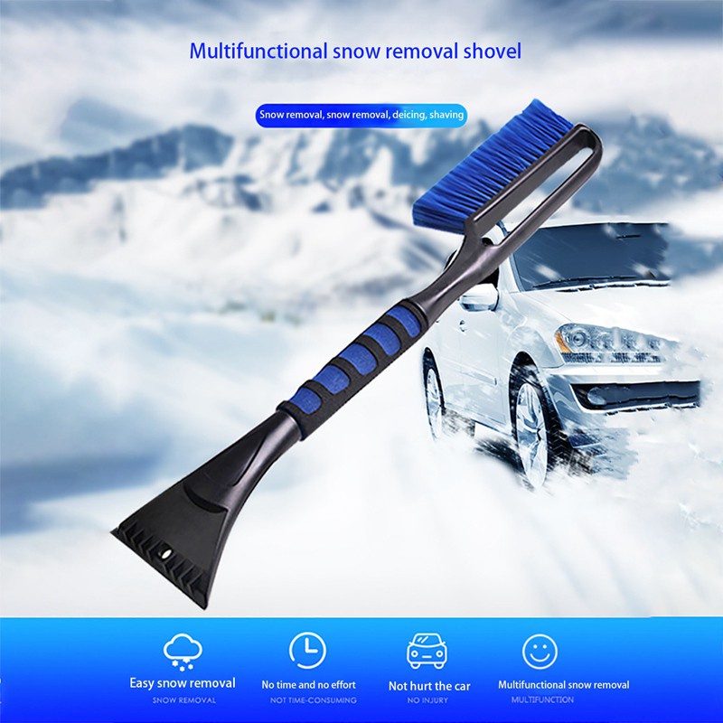 Car Snow Brush with Cotton Handle,Winter Snow Shovel,Ice Shovel(2Pcs)