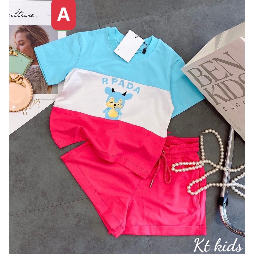 SET THUN 3 MÀU RPADA CHO BÉ GÁI