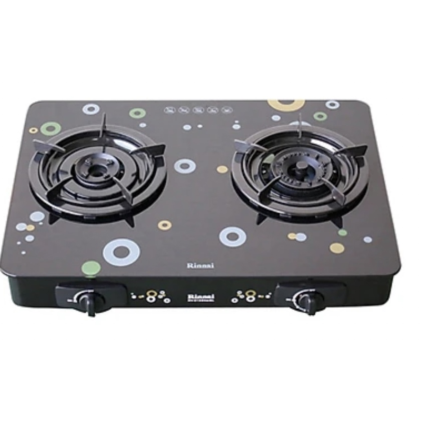 Bếp gas đôi mặt kiếng Rinnai RV-715slim(GL-BU),hàng chính hãng,mới 100%