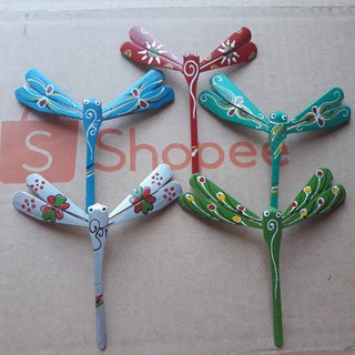 Bộ 10 chuồn chuồn tre màu 7cm