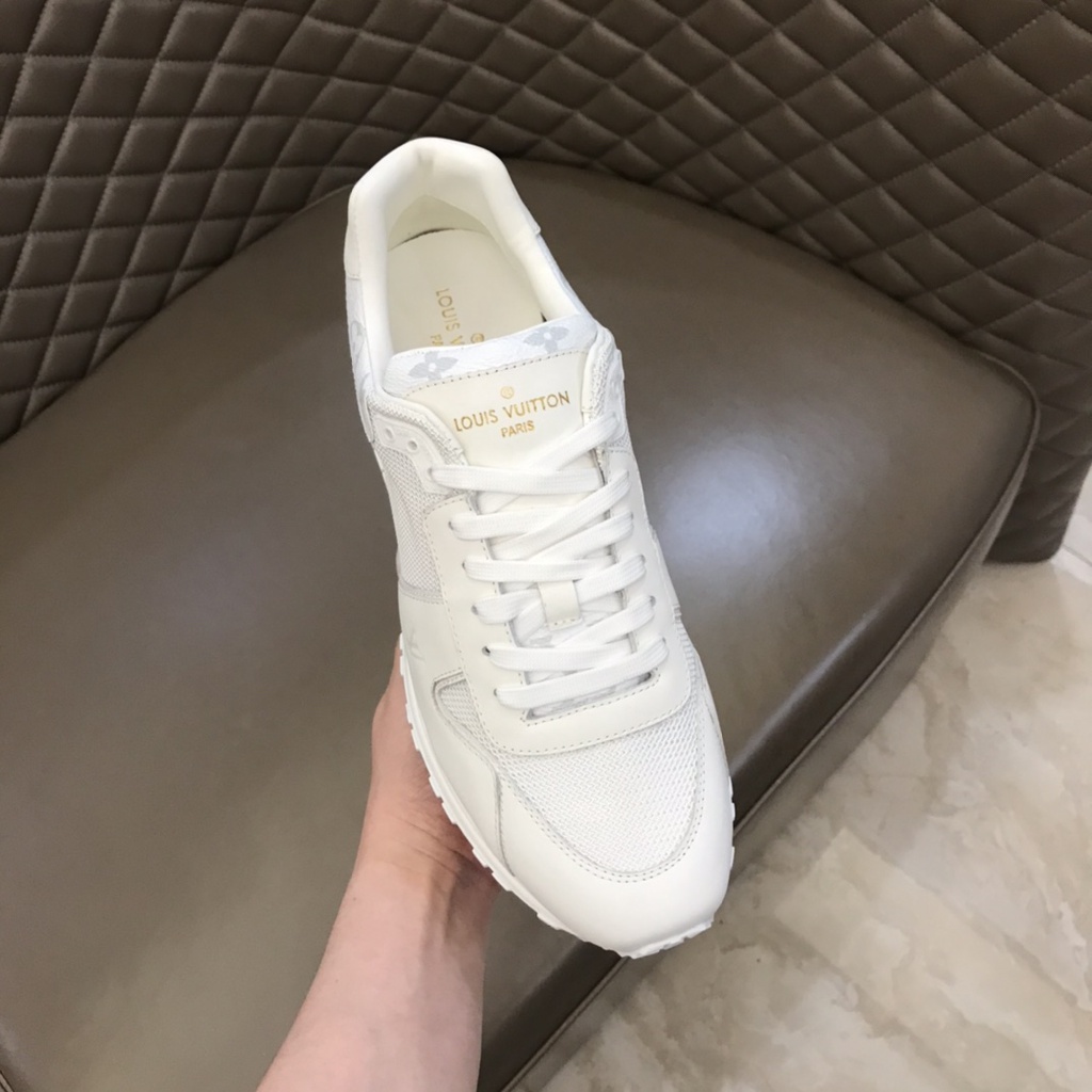 Giày Sneakers da thật cao cấp Luois Vuitton LV mang phong cách thể thao, cá tính