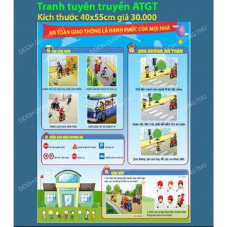 [Đồ dùng trang trí] Tranh An toàn GT