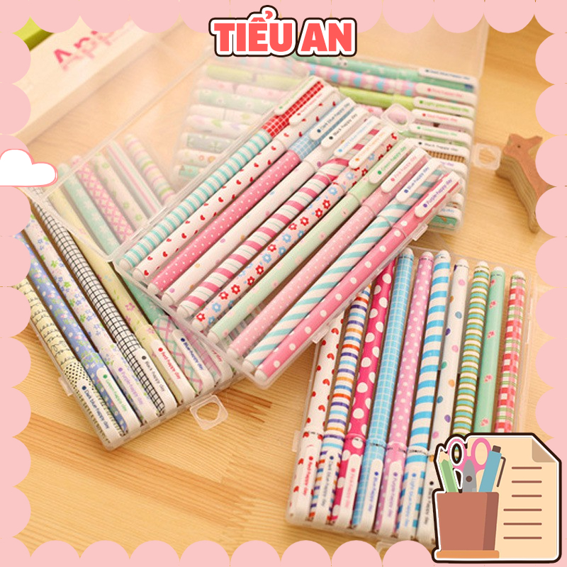 Set Bút 10 Màu Siêu Xinh - Có hộp - Mỗi cây sẽ là 01 màu