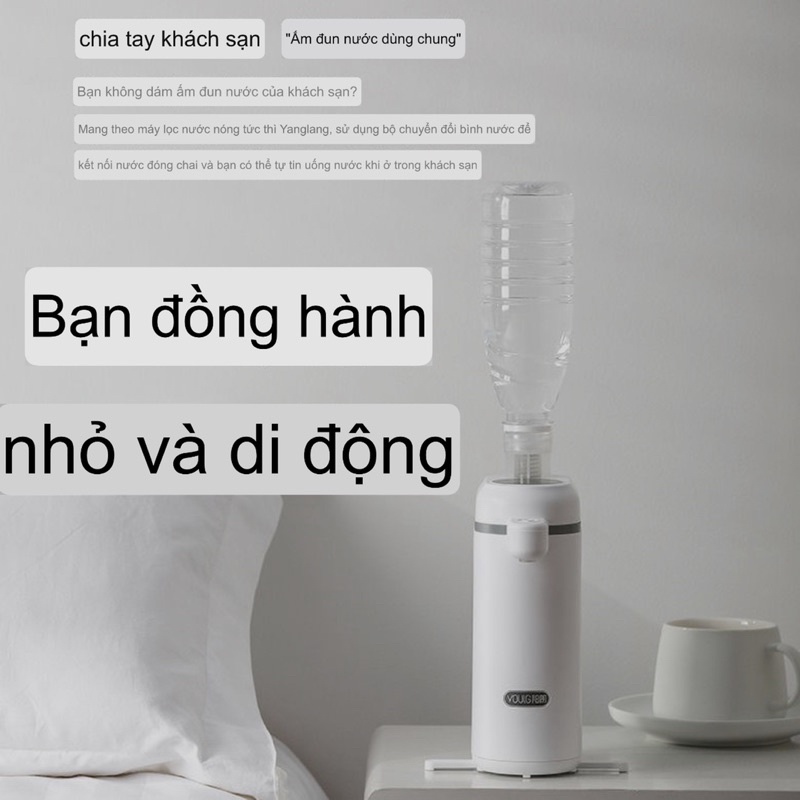 Máy đun nước pha sữa cho bé, tự động trong 3s
