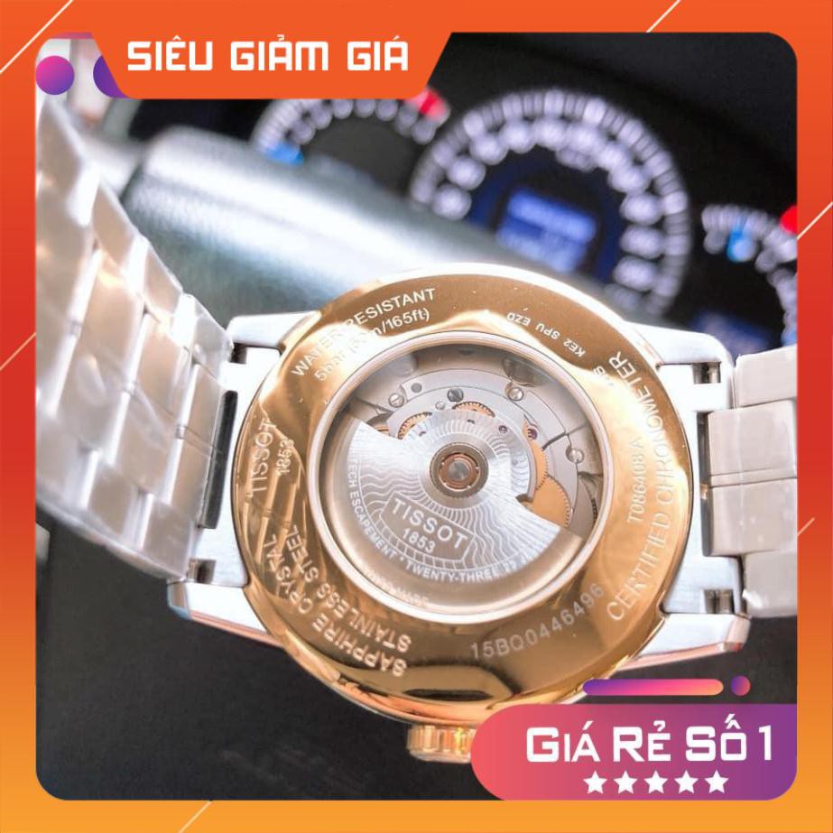 Đồng hồ cơ  Tissot Luxury T0864082203600 Full Box ⚜️Hàng Authentic⚜️