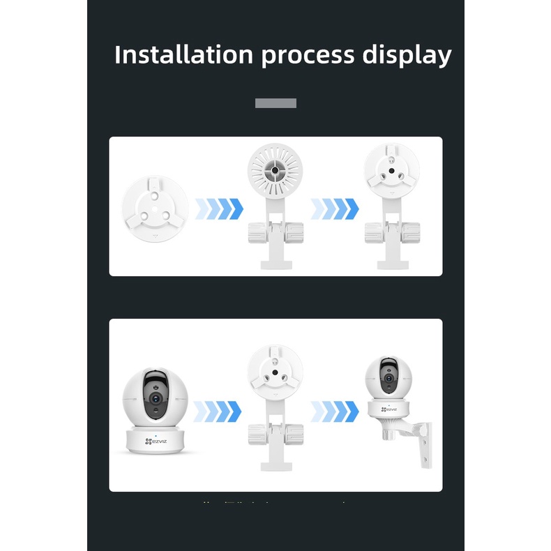 Đế Máy Ảnh Thông Minh hikvision ezviz Gắn Tường Tiện Dụng Đứng