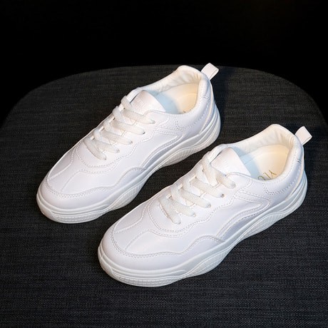 Giày thể thao nữ dáng hàn quốc cao 4cm siêu xinh. Sneaker nữ độn đế.