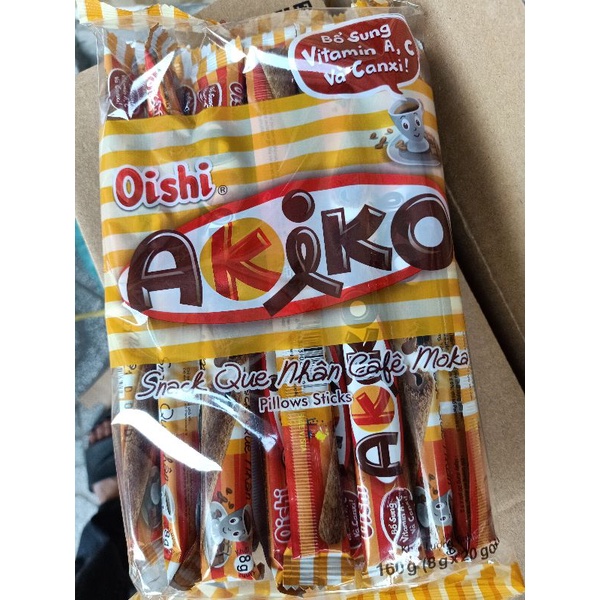 sỉ 20 gói bánh snack AKIKO nhiều vị  OISHI