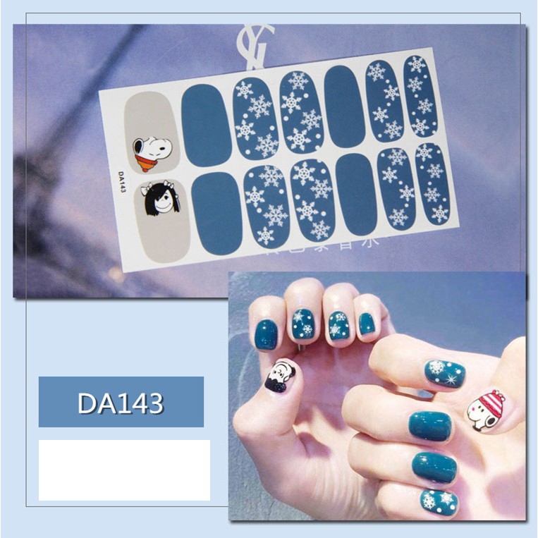 Sticker dán móng tay không thấm nước P2 - Nail Sticker