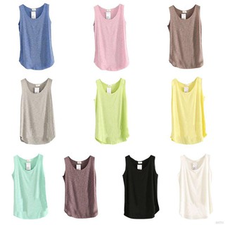 Áo Tank Top cổ tròn thiết kế dáng rộng cho nữ