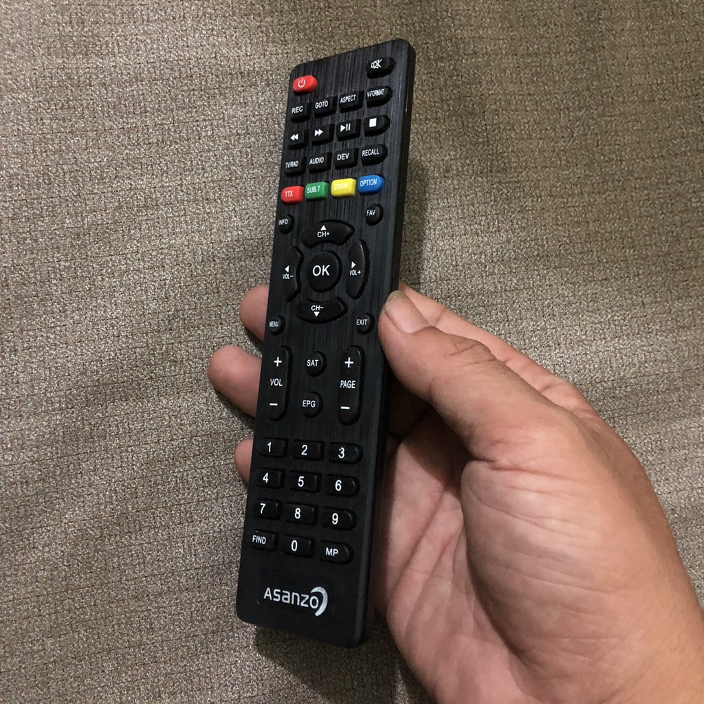 Điều Khiển TIVI ASANZO CHÍNH HÃNG 100% - Remote  dùng cho TV Asanzo Model 32AS100/32VS8/32VS9 - tặng kèm pin