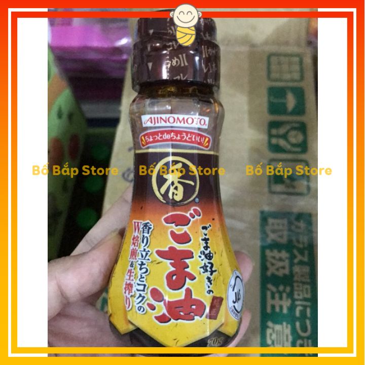 Dầu Mè Ajinomoto ⚡NGUYÊN CHẤT⚡ Cho Bé Ăn Dặm - Nội Địa Nhật 70g