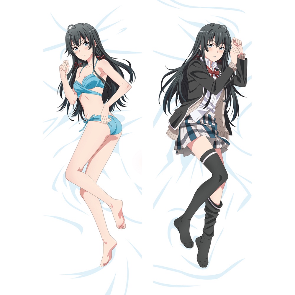Vỏ Gối Dài 50 * 150cm 59 "In Họa Tiết Anime My Teen Romantic Comedy Snafu Yukinoshita Yukino Hug Phong Cách Halloween