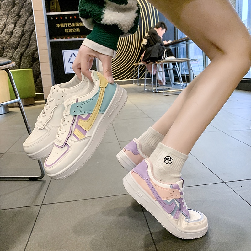 💘 Giày thể thao thời trang nhiều màu sắc 💘  trẻ trung thích hợp cho nữ 💘 chống trượt  thoải mái  thời trang 💘 đế mềm thoáng khí  thiết kế mới