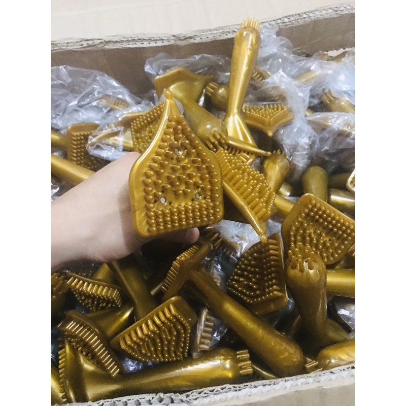 Bàn chải kinh lạc ảnh thật 100%, lưu thông kí huyết