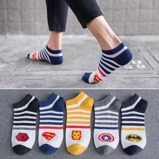 Vớ Cotton Ngắn In Hình Siêu Anh Hùng Avengers