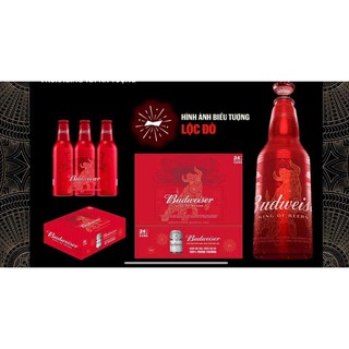 Bia Budweiser Budvar 330ml Thùng 24 lon cao