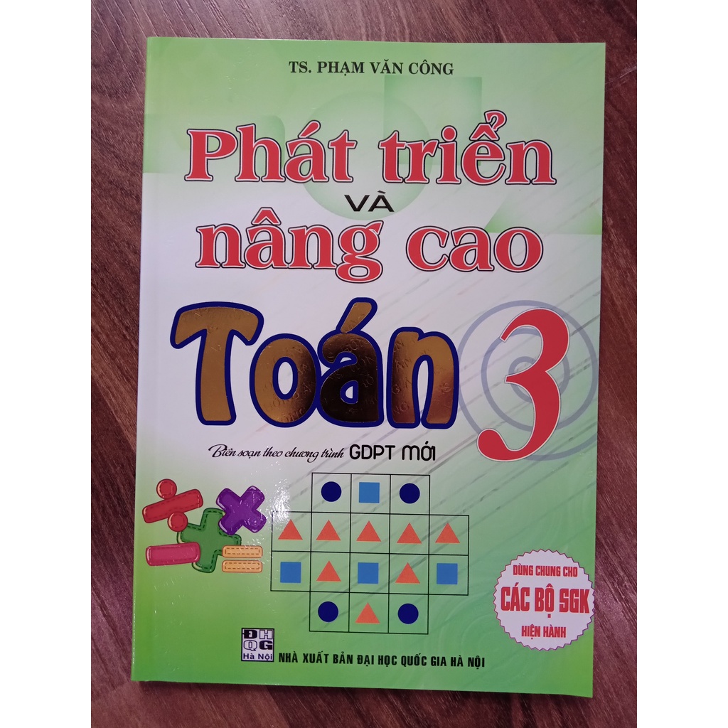 Sách - Phát Triển Và Nâng Cao Toán 3 (Biên Soạn Theo Chương Trình GDPT Mới)