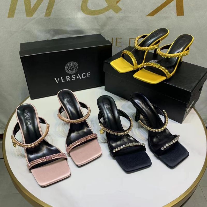 X(ẢNH THẬT) Guốc 9p Gót Nhọn 2 Quai Đá Da Mềm Êm Fullbox Hãng Cao Cấp