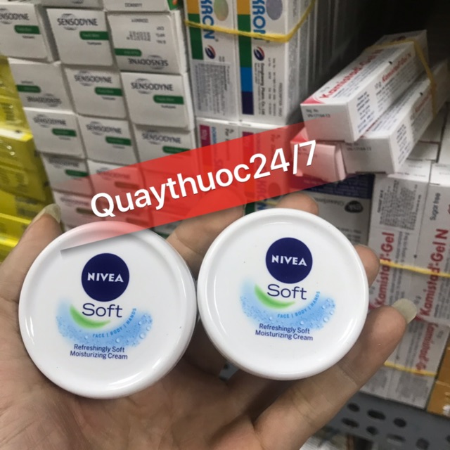 KEM DƯỠNG LÀM MỀM DA NIVEA SOFT(50ml)