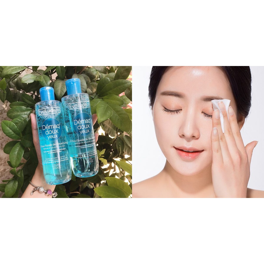 Tẩy Trang Evoluderm 250ml Dành Cho Mắt &amp; Môi