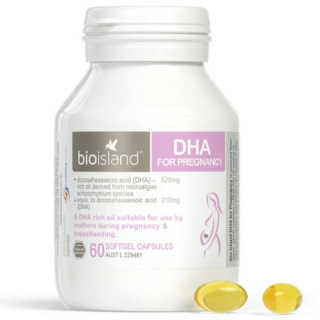 DHA bầu Bio Island 60 viên - Úc