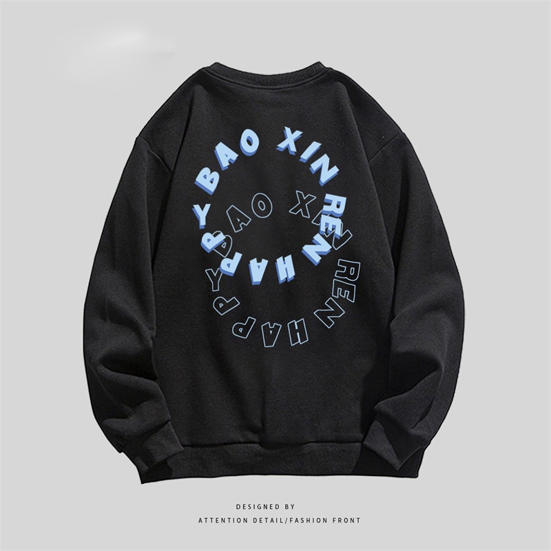 NRVP Áo Thun Nữ Dài Tay Dáng Rộng In Hình Phong Cách Hàn Quốc Mới