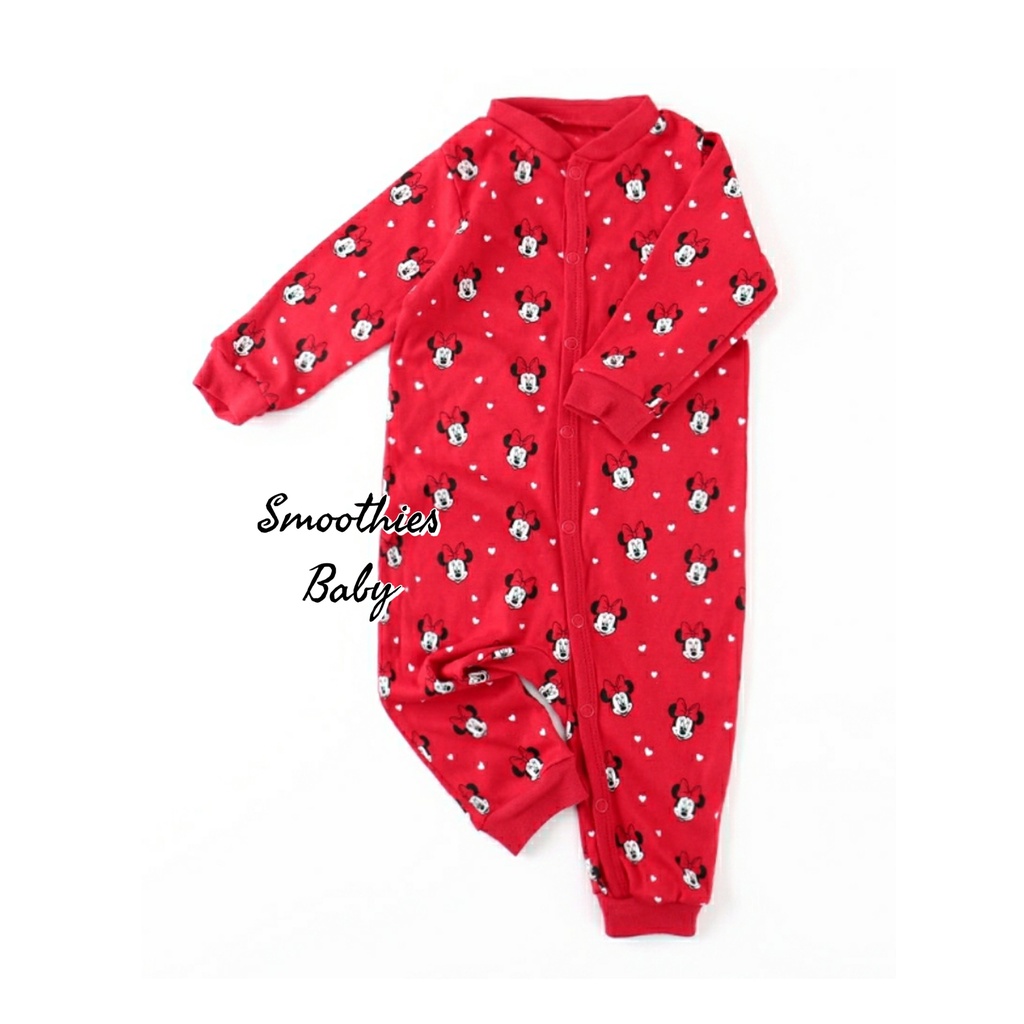BỘ BODY KHÔNG VỚ HÌNH CHUỘT CHO BÉ 6-11KG (Sleepsuit, Romper)