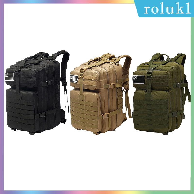 Military    Backpack, Army 3 Day Assault Pack,50L Molle Bag Rucksack Shoulder Bag Daypack