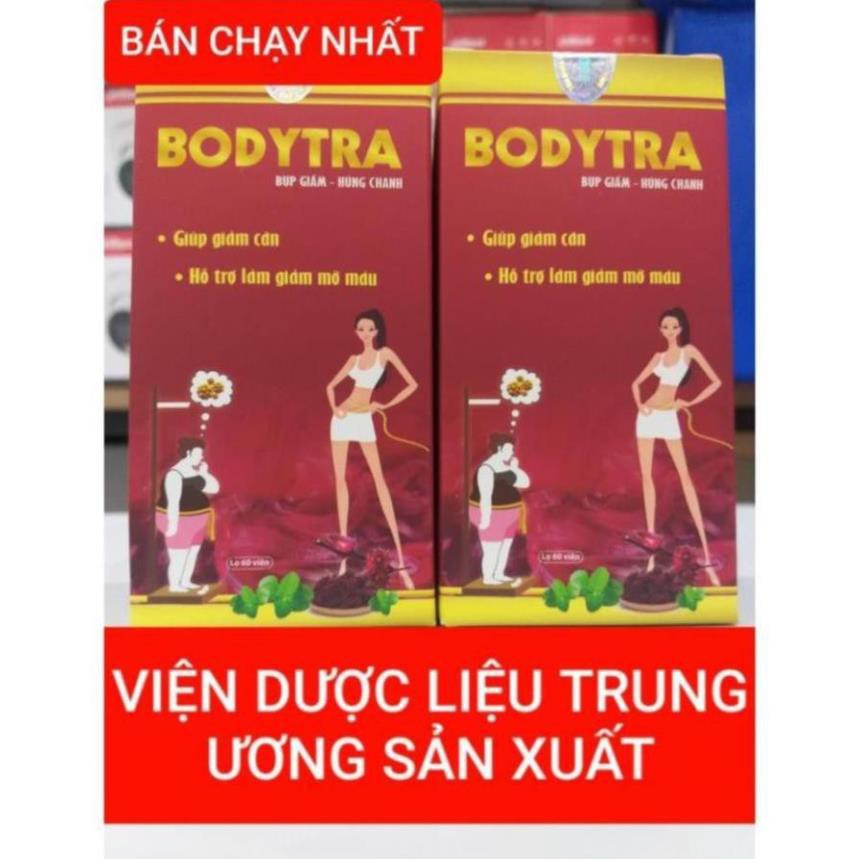 [Viện Dược Liệu Trung Ương] Giảm Cân An Toàn - Giảm 10-14Kg Không Tăng Lại - Bodytra - Tặng Miễn Phí 60 Viên Giữ Dáng | BigBuy360 - bigbuy360.vn