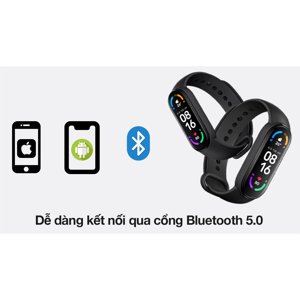 Vòng đeo tay thông minh Xiaomi miband 6 ( Full nguyên Seal )