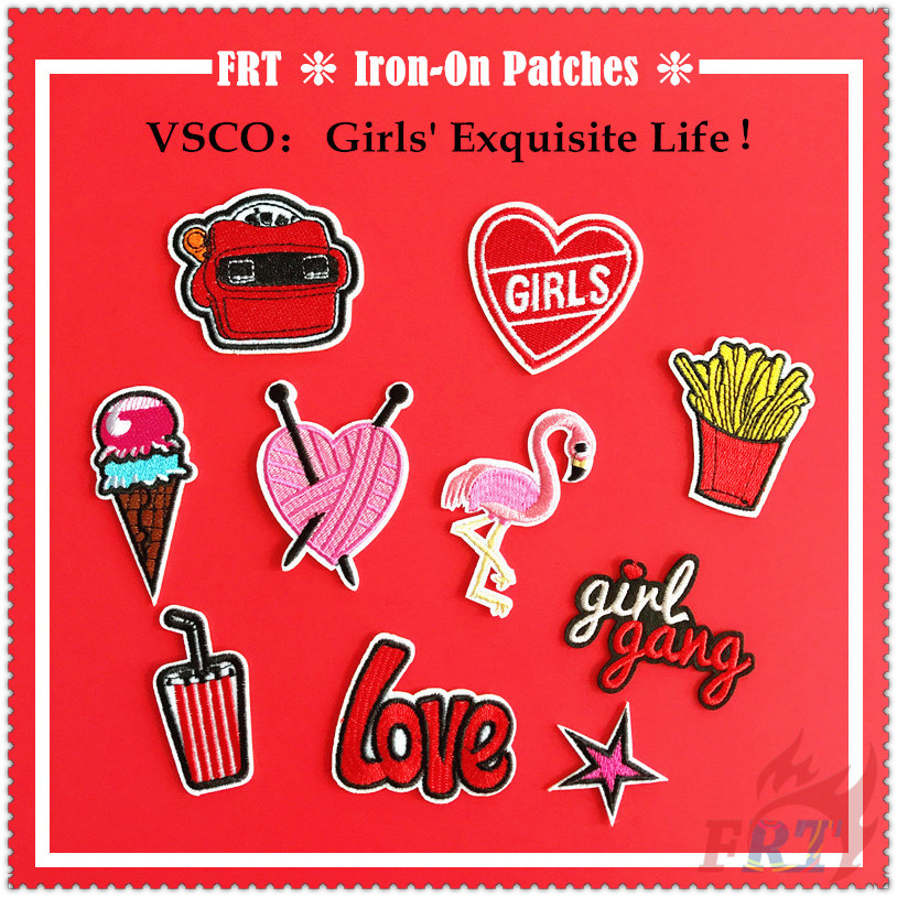 Miếng vá thêu hình hoạt hình xinh xắn