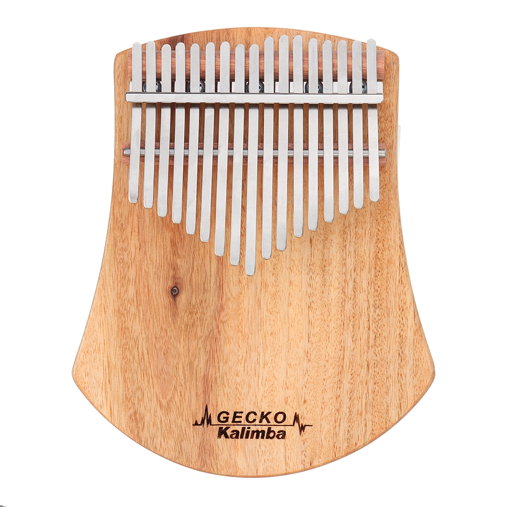 Gecko Kalimba 17 nốt phím Đàn piano Camphorwood Mbira, Đàn piano ngón tay cái di động, K17CAP K17CAS
