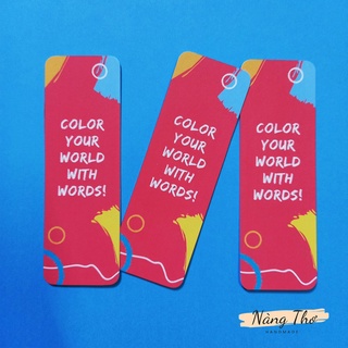 Set 6 Bookmark handmade - Văn phòng phẩm X.JOY