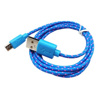 1M Micro USB Data Sync Charger Cable Braided Cord for Galaxy Android Phone