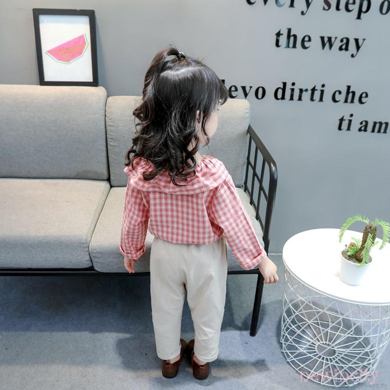 Set Áo Thun Tay Dài &amp; Quần Dài Dành Cho Bé Gái