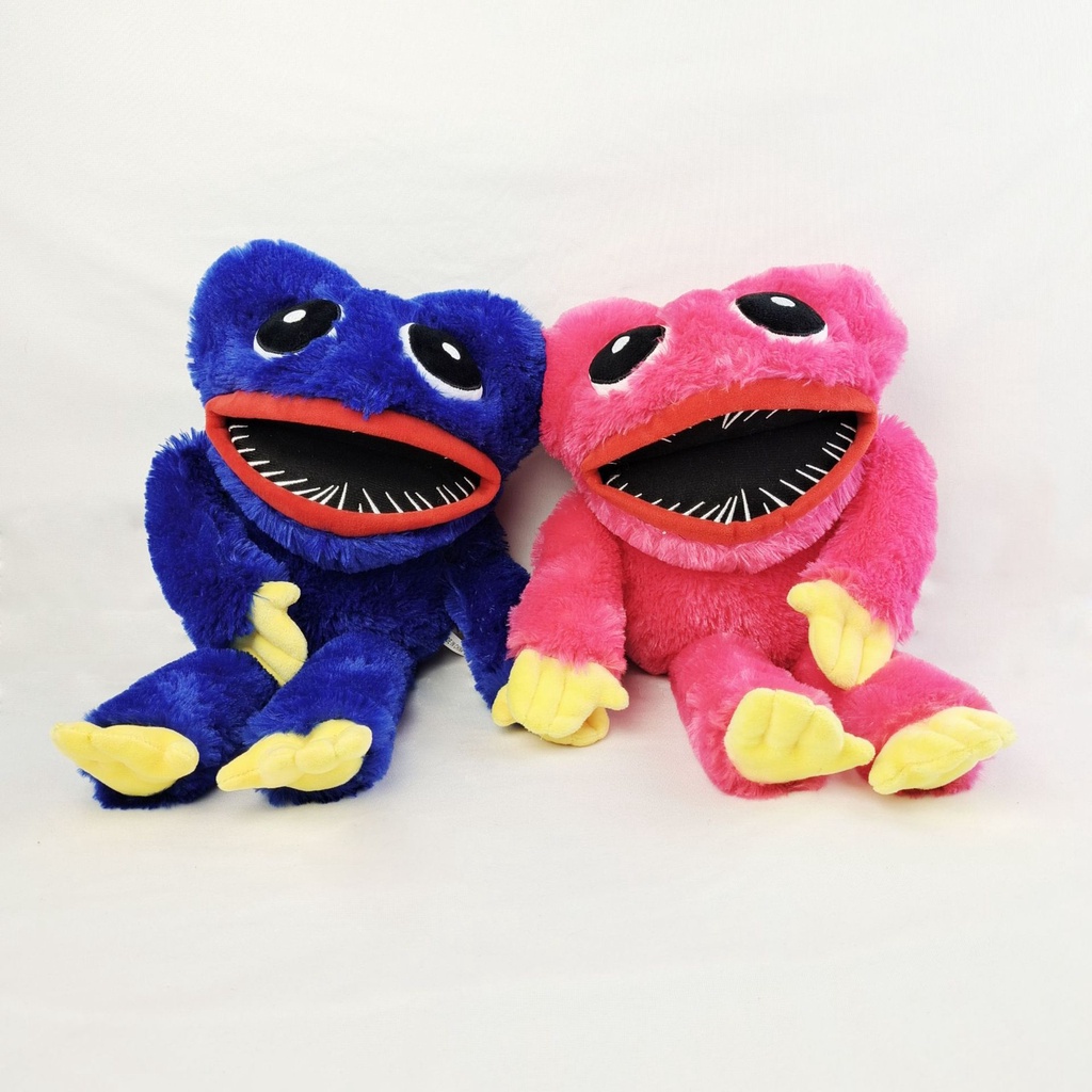 Rối tay nhồi bông nhân vật Wuggy Poppy Playtime 45cm / 20cm thích hợp làm quà tặng cho trẻ em/ trang trí nhà/ tiệc