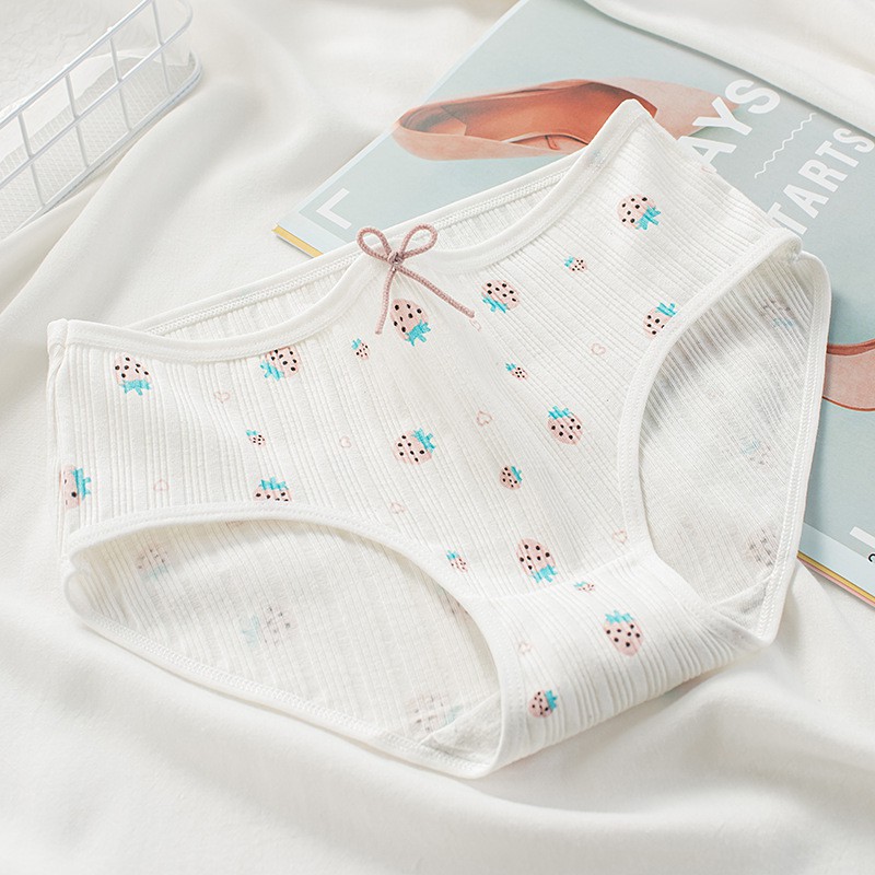 Quần lót nữ cotton vải sợi tre Chunxuu, chất liệu co dãn kháng khuẩn cao cấp nhiều hình dễ thương - QC26