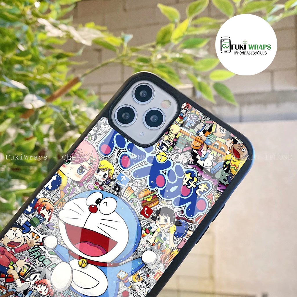 Ốp Lưng Nano Case Doraemon Chống Vỡ Dành Cho 13ProMax 12ProMax 11ProMax X XSMAX Fukishop