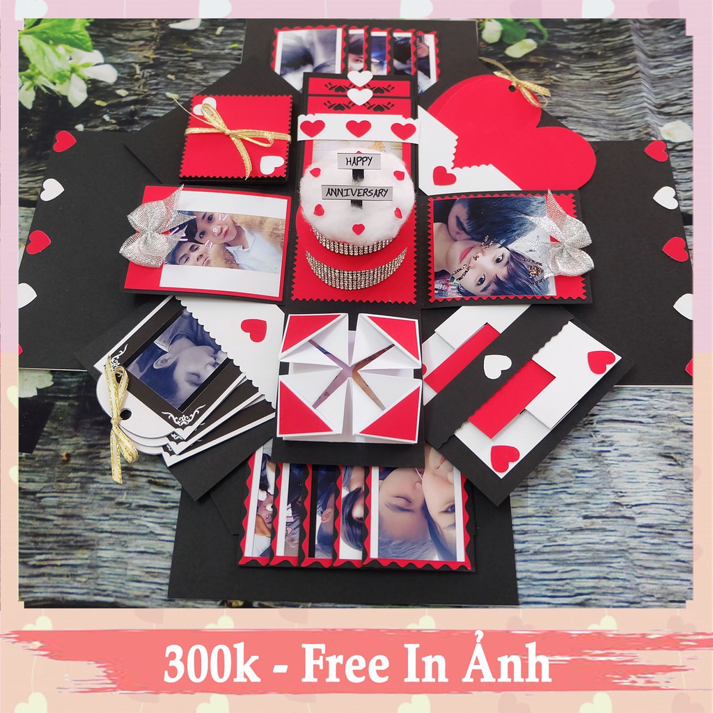 [ FREE SHIP] Hộp quà LOVE BOX K14