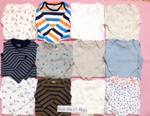 [Hình thật] 💥 SET 5 CÁI BODYSUIT : 2 TAY CỌC 3 TAY DÀI HÀNG XUẤT SỊN CAMBODIA | BigBuy360 - bigbuy360.vn