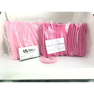 Mũ phẫu thuật con sâu màu hồng/ xanh Vivian Bịch 100