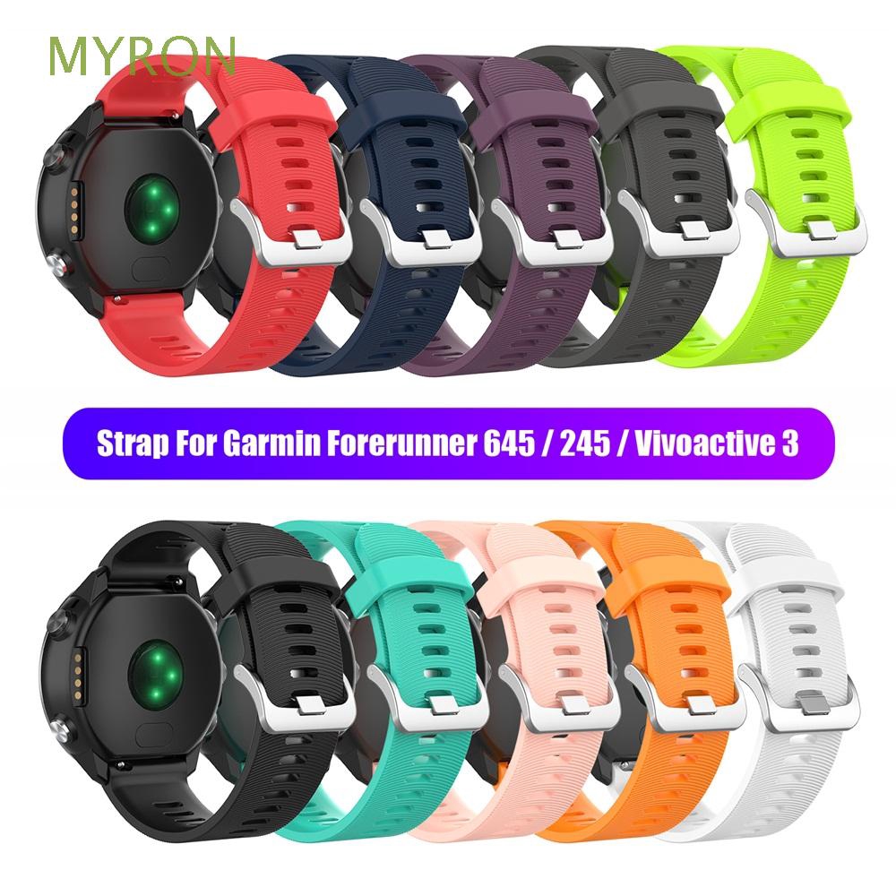 Dây đeo thay thế bằng silicone 20mm cho Garmin Forerunner Vivoactive