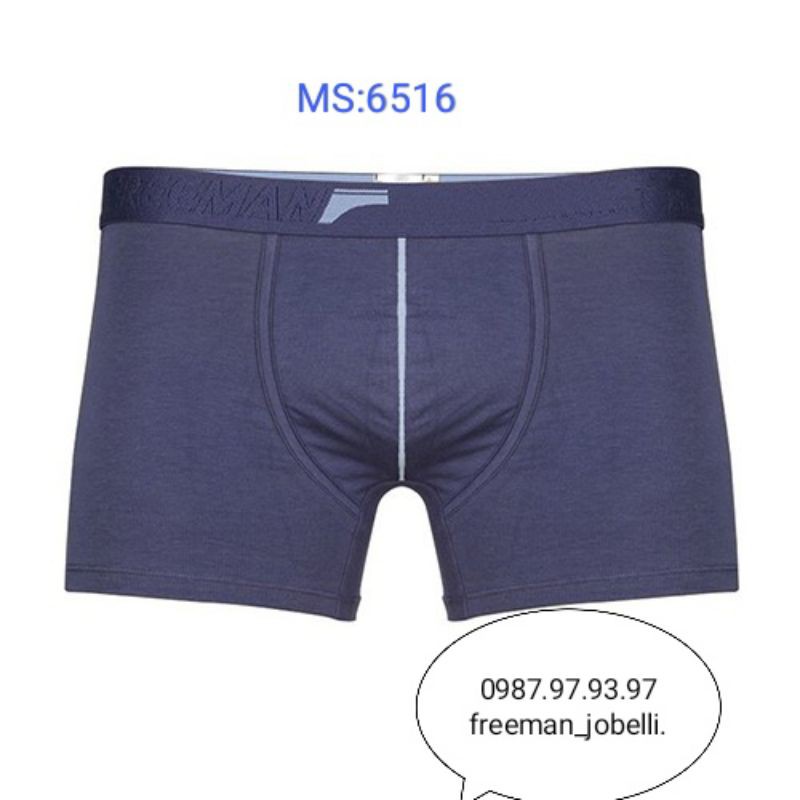MS:6516,sịp đùi cotton 4 chiều, thương hiệu Freeman chính hãng