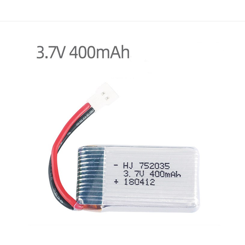 Sạc và pin 3.7v 400mah máy bay mini điều khiển giá rẻ có mạch bảo vệ pin