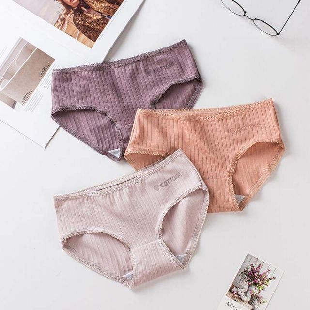 Quần lót nữ cotton mềm kháng khuẩn - Chất đẹp | BigBuy360 - bigbuy360.vn