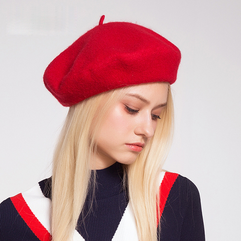 Mũ beret phong cách cổ điển thời trang thanh lịch dành cho nữ