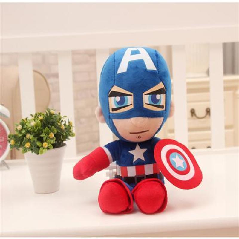 Búp Bê Nhồi Bông Hình Siêu Anh Hùng Avengers / Người Sắt / Người Nhện Mềm