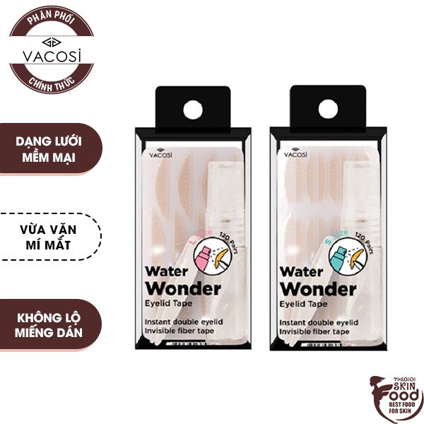 Miếng Dán Kích Mí Lưới Vacosi Water Wonder Eyelid Tape - VM23